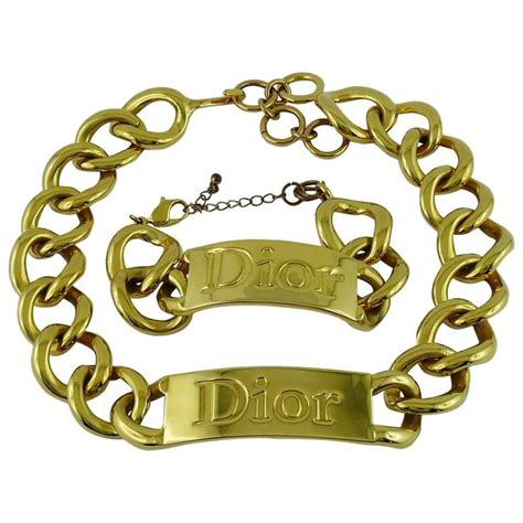 is dior gold real|how to identify Dior jewelry.